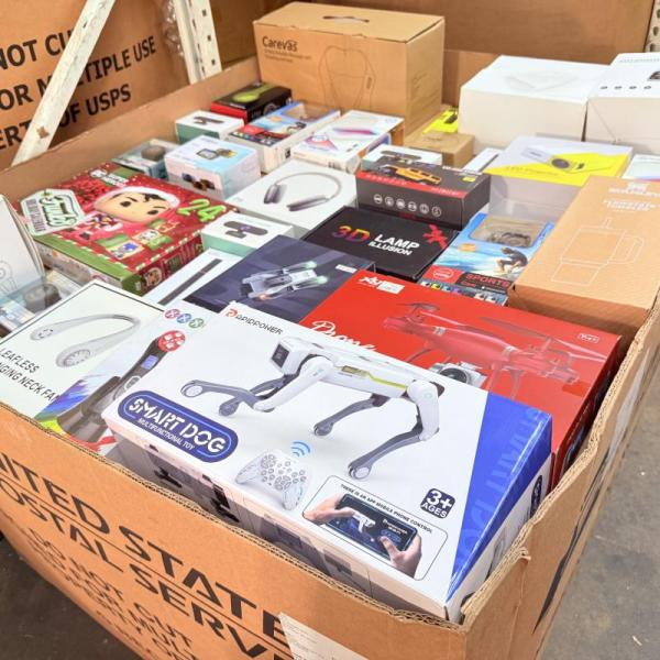 Bulk Lot of 500 Mixed Electronics, Gadgets & Home Goods MSRP $15,000