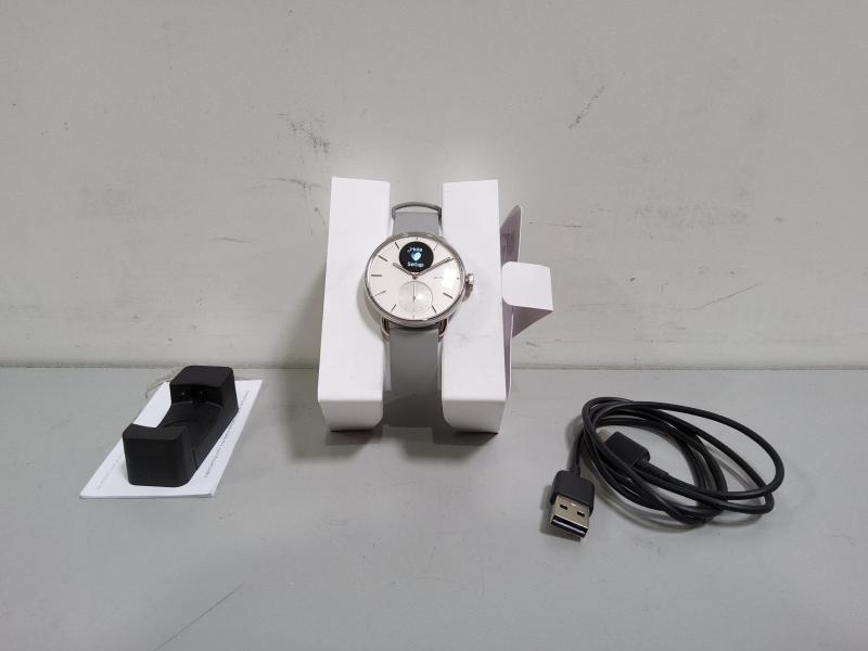 Withings ScanWatch 2, 38mm, White - Est Retail $299
