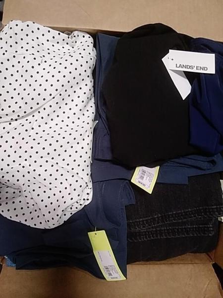 Apparel - Sebby Collection, Houston White, All In Motion, Levi's, Universal Thread - Est Retail $6,188- 1 plt