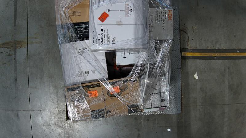 Lighting & Electrical - Commercial Electric, Hampton Bay, Halo - Est Retail $2,727 - 1 plt