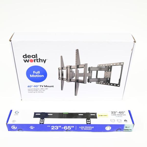 TV Mounts Pallet - 199 Units ($2133 MSRP)