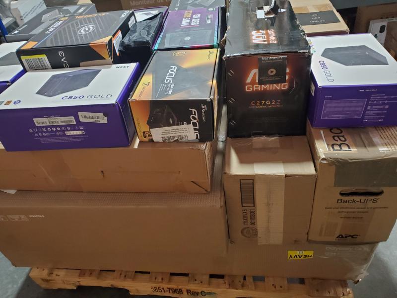 Samsung, NZXT, Dell, MSI Monitors and Other Electronics MSRP $5,180.79