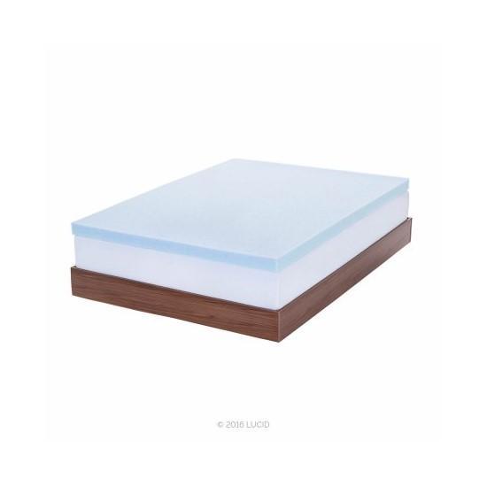 Lucid 3" Mattress Topper, North States Pet Gate, Achim Mini Blind, Logo Bass Drum Head - MSRP $930