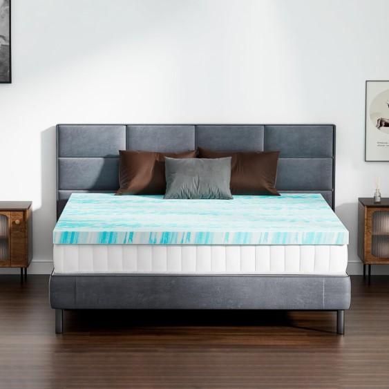 Home - Dumos Mattress Topper, O-Cedar Spin Mop Bucket System, SereneLife Shower Caddy - MSRP $1,274