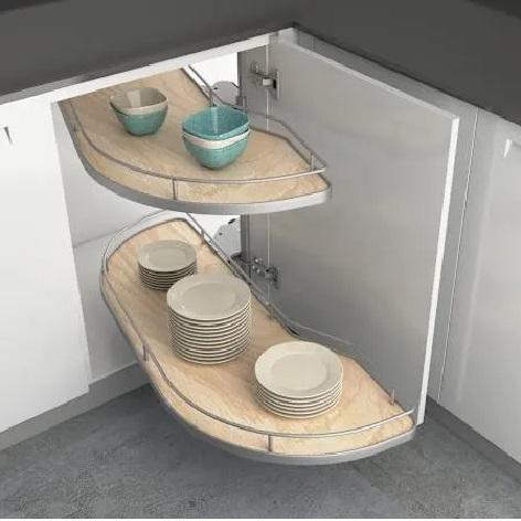 Rev-A-Shelf 587-15-LMP Two Tier Lazy Susan - MSRP $578
