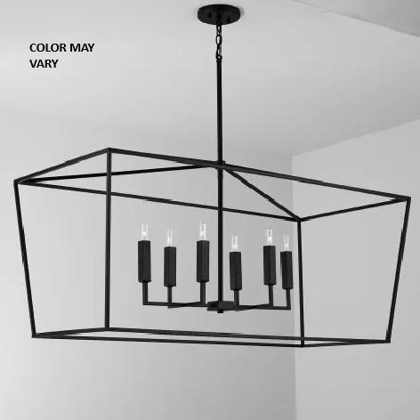 Capital Lighting 837661MB Wide Taper Candle Chandelier - MSRP $604