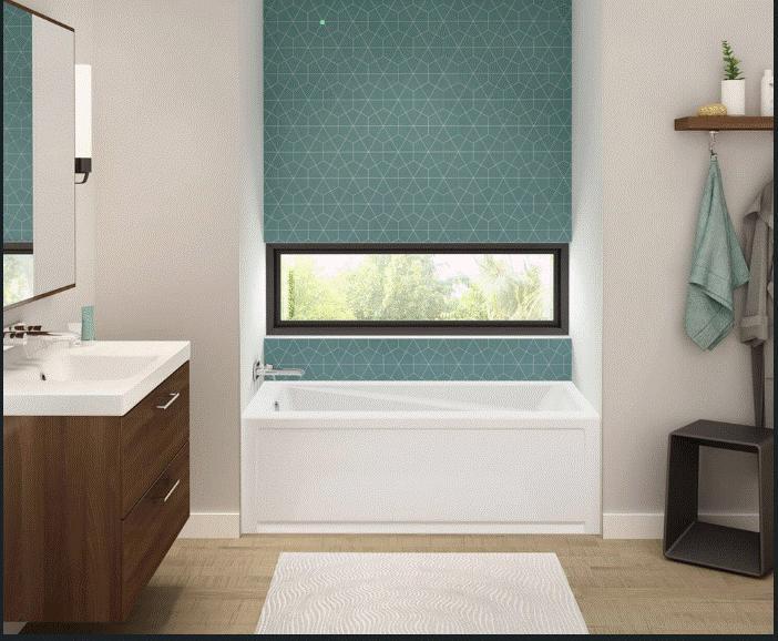 MAAX Soaker Alcove Bathtub - MSRP $1,419