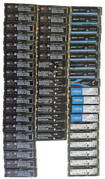 SOLID STATE DRIVES - 2TB NVMe M.2 SSDs (SAMSUNG, CRUCIAL, WD, & MORE)