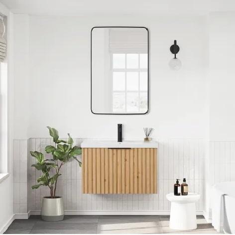 Miseno MV-MANI30-WHT-WA Single Basin Vanity Set - MSRP $532