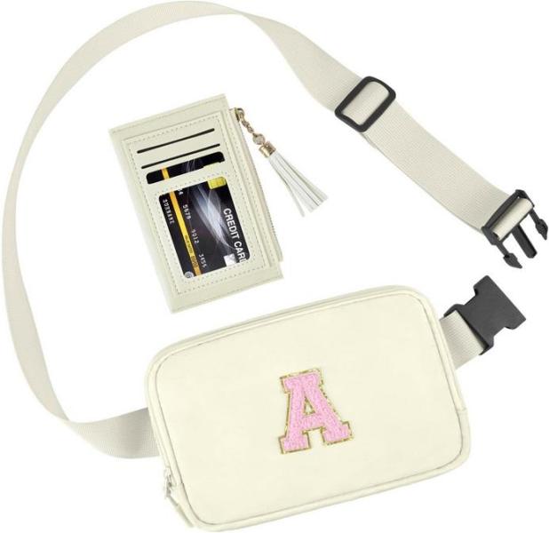 Luggage - GOSUOA Fanny Pack for Girl, LiKLZDXYJ Trifold Card Holder Small Leather Pocket Wallet for Women - MSRP $1,131