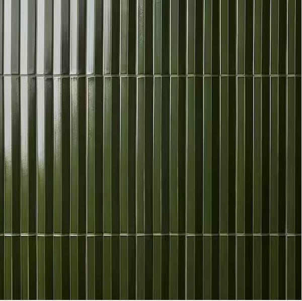 Flooring & Rugs - Ivy Hill Tile Apex Verde Green 4.92inx15.74in Wall Tile, SAFAVIEH, MSI, Daltile - Est Retail $1,172