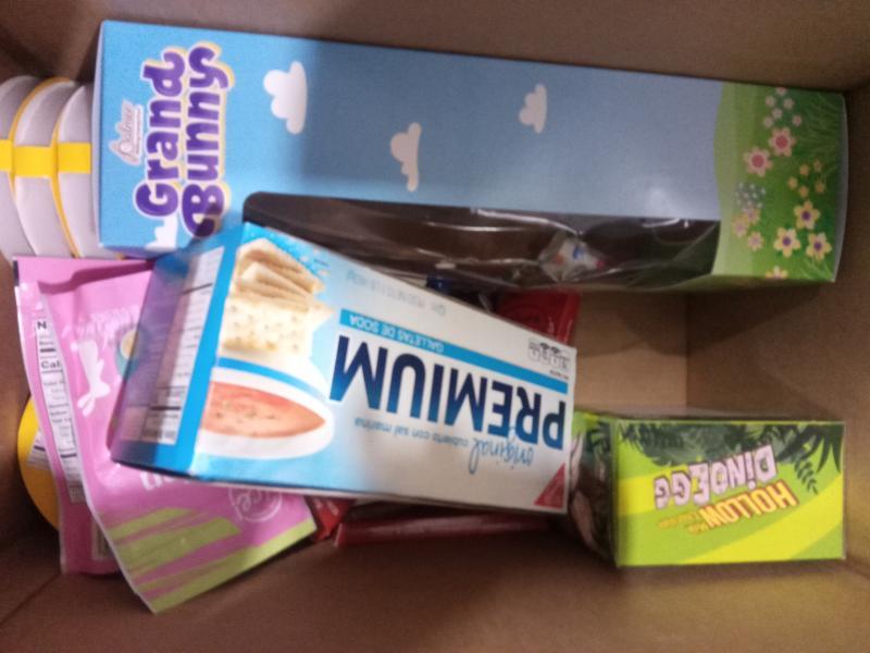 Groceries - Galerie Jelly Bean & Sticker Filled Eggs, RM Palmer Easter Bunny, Nice Easter Chocolate - MSRP $2,055