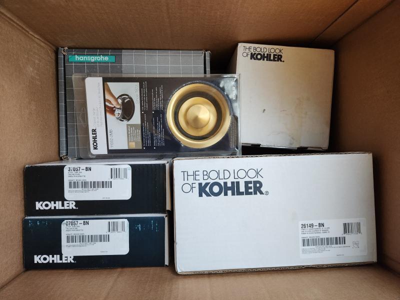 Home Improvement - Kohler, Delta, Grohe - MSRP $5,334