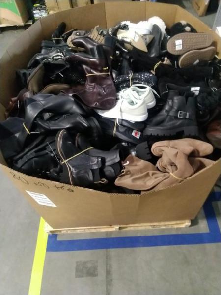 Luxury Department Store - Pallet of Shoes Returns