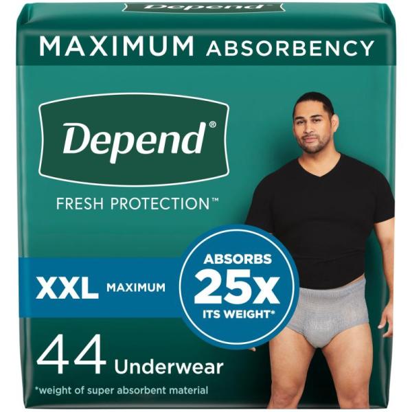 Depend Fresh Protection Adult Incontinence Underwear for - MSRP $40