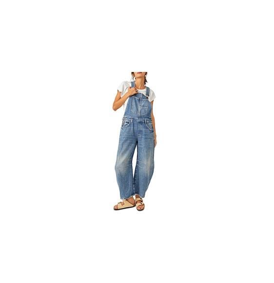 Apparel - Free People Lucky You Overall, PAIGE Anessa Pants - Original MSRP $1,956
