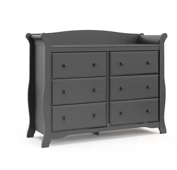 Home Decor - Storkcraft Avalon 6-Drawer Double Kids Dresser, LIBORIA, BOSS, American Trails, Zinus - Est Retail $1,236