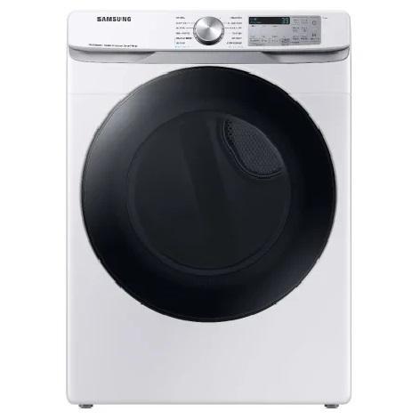 Samsung DVG45B6300W 27 Inch Wide 7.5 Cu. Ft. Smart Gas Dryer - MSRP $1,149