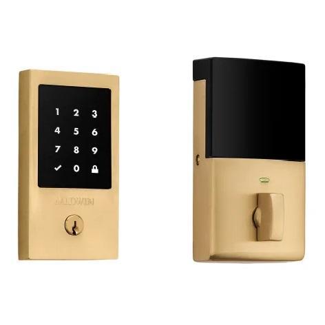 Fixtures - Baldwin Touchscreen Deadbolt, Grohe Kitchen Faucet, Cafe Full Size Refrigerator - MSRP $8,615