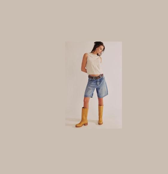 Apparel - Free People Montana Mid Rise Bermuda Shorts, Good American Pointelle Cardigan, Nike - Original MSRP $2,332