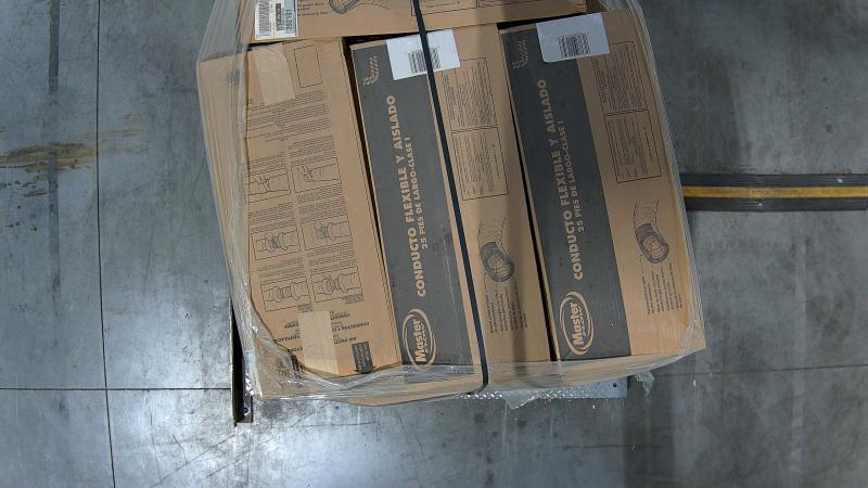 Master Flow 7inx25ft Insulated Flexible Ducts, R6 Silver Jacket - Est Retail $1,490