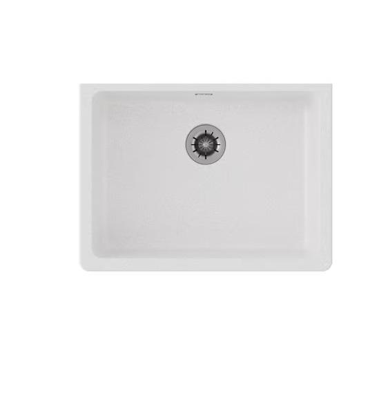 Plumbing- Elkay Quartz Classic 25" Kitchen Sink, SINKOLOGY Bradstreet II, WELLFOR, RELN, Glacier Bay -Est Retail $1,718
