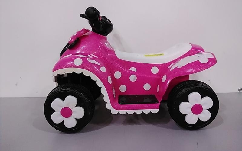 6V Minnie Mouse Quad, Battery Powered Ride-on - MSRP $87