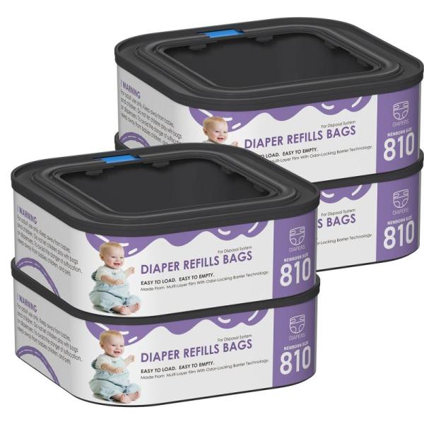 Baby Products - Genie Diaper Disposal Bags Refill,EcoCubbies Duck Lamp, Comfy-Air Breathable Baby Carrier - MSRP $5,389