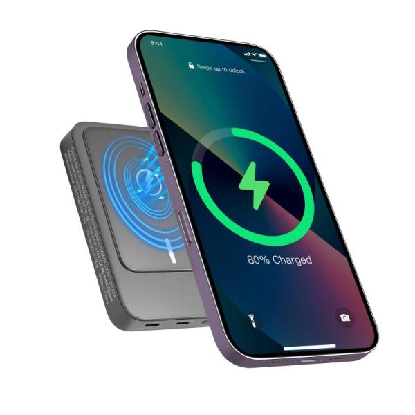 Wireless - Incinkod Portable 15W Wireless Magnetic Power Bank, Temdan Magnetic iPhone 14 Pro Case - MSRP $1,836