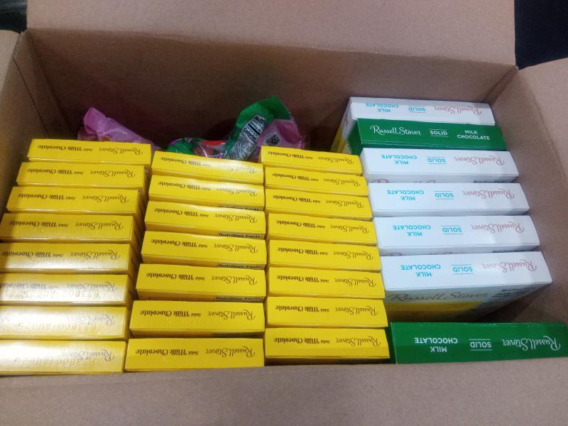 Grocery - Galerie Jelly Bean & Sticker Filled Eggs, R.M. Palmer Easter Bunny - MSRP $6,865