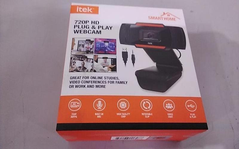 Electronics - itek smart home hd 720p plug-and-play hd webcam - MSRP $9,596