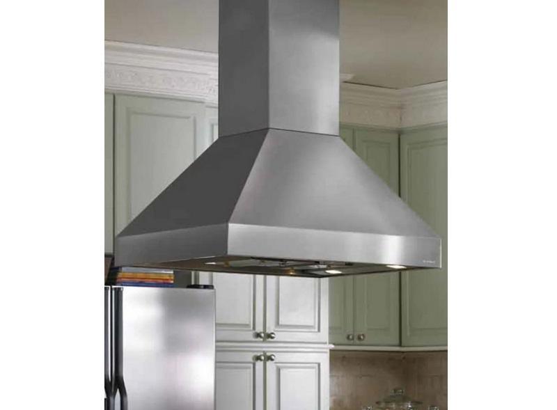 Vent-A-Hood Island Mount Chimney Range Hood - MSRP $7,890