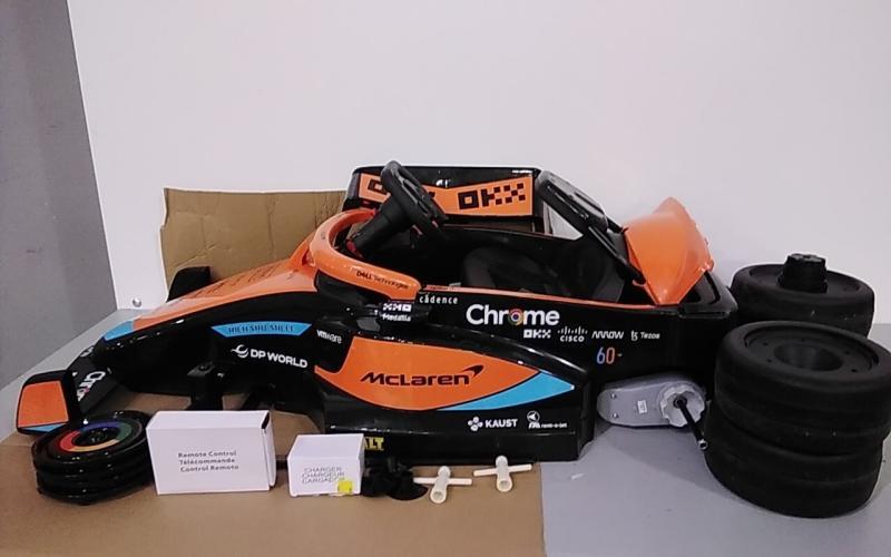 Mclaren F1 Race Car Remote Control Kids Battery Ride-On Toy 12V - MSRP $389