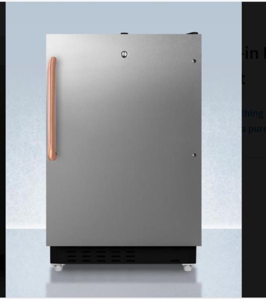 Summit Built-in Refrigerator-Freezer - MSRP $1,700