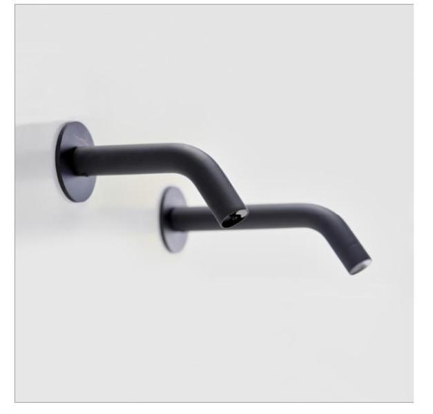 Fontana Sensor Faucet & Soap Dispenser in Black - MSRP $13,373
