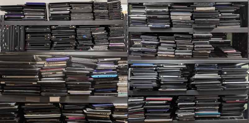 Laptops by Apple, Dell, Fujitsu, HP, & More, 100 Units, MSRP $81,600