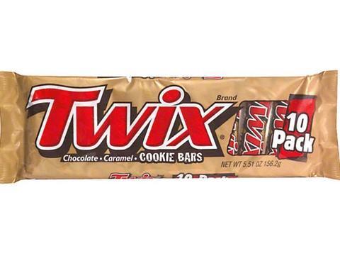Mars Candy Closeout - Twix Funsize Candy Bars, 2 pallets