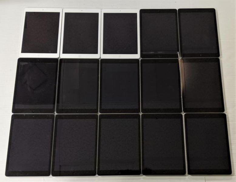 Apple iPad Air 1st Gen, 9.7", 16GB, 30 Units, Refurb, MSRP $15,000