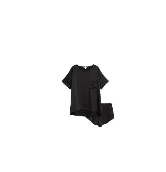 Apparel - Lunya Washable Silk Tee Set, Petite Plume Twill Annabelle Gingham Nightdress, Rails - Original MSRP $1,568