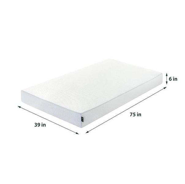 Zinus 6-inch Green Tea Cooling Memory Foam Mattress - MSRP $118