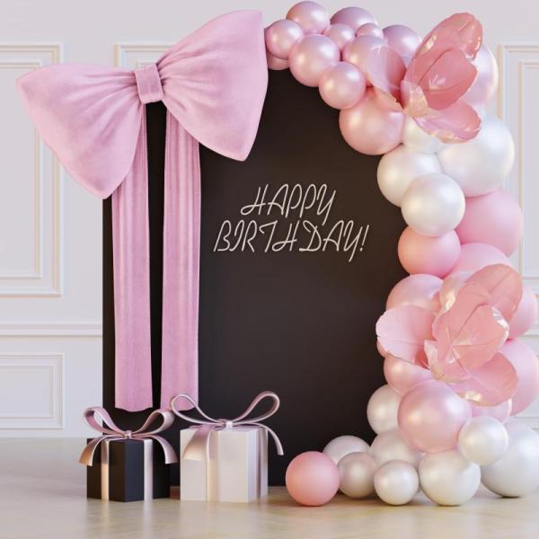 Home - Mixifox 30" x 18" Pink Bows Birthday Decoration, JELLYMONI Green Duvet Cover King Size - MSRP $7,144