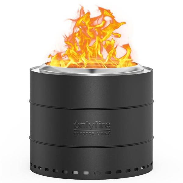 Outdoors - Onlyfire Wood Burning Fire Pit, Pop up Gardening Net Cover, FlameDuty Drip Pan Replacement - MSRP $1,040