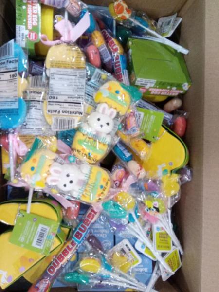 Groceries - Ferrero Rocher Collection Assorted Gift Box, Lindt Milk Chocolate Bunny, Peeps Rainbow Pop - MSRP $11,061