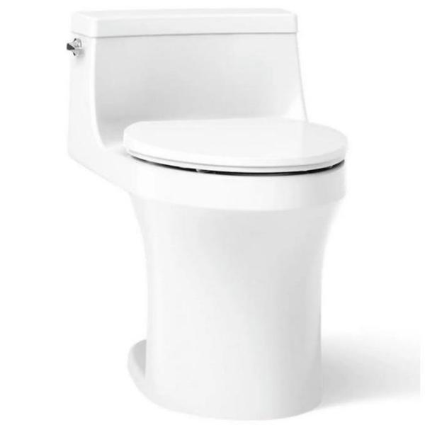 Kohler San Souci 1.28 GPF One Piece Elongated Toilet with Left Hand Lever - MSRP $799