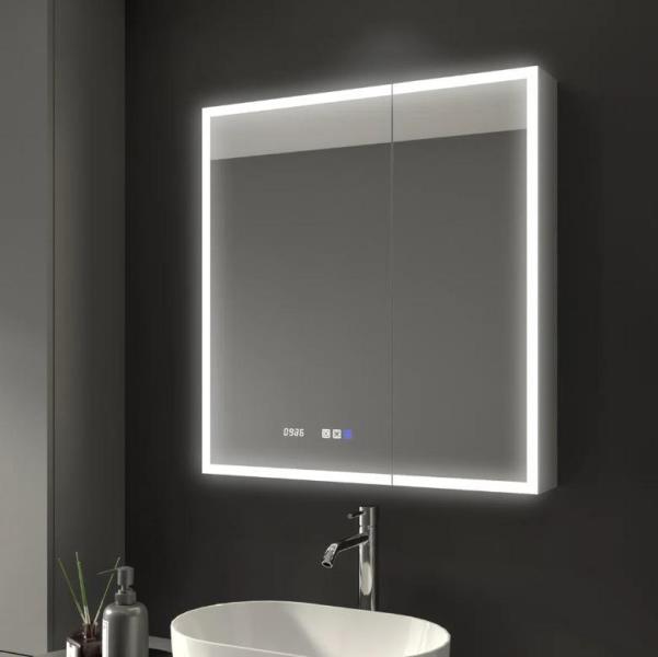 TRUCKLOAD - Furniture - Hendra Recessed Frameless 2 Door Medicine Cabinet, Aveya Corner Sectional - MSRP $84,184