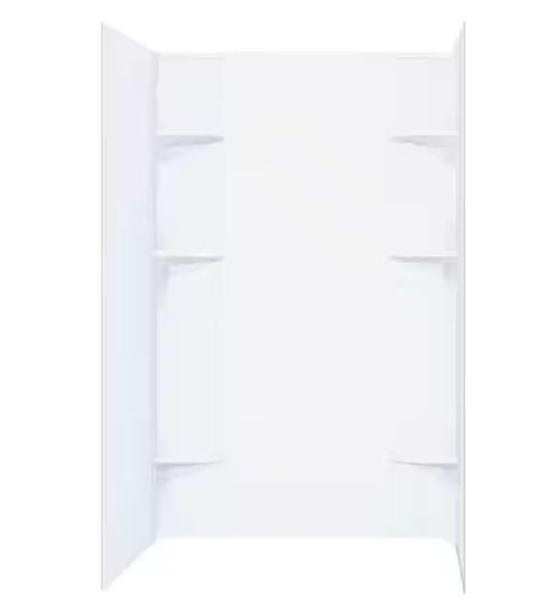 Kitchen & Bath - MUSTEE Durawall 40inx60inx71-1/2in 5pc Easy Up Adhesive, Glacier Bay Utility Sink - Est Retail $1,262