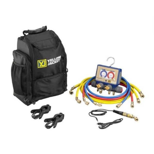Ritchie Engineering 4-Valve Wireless Refrigerant Manifold - MSRP $1885