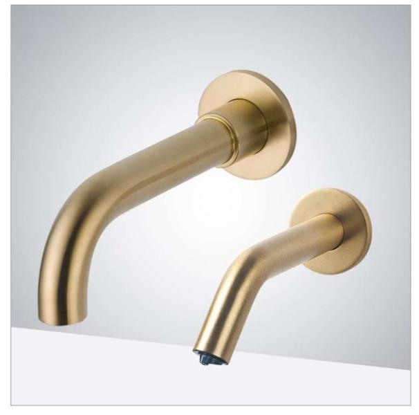 Lima Gold Sensor Faucets & Soap Dispensers - MSRP $11,374