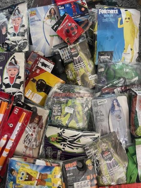 Children and Adult Halloween Costumes- MSRP $1,748