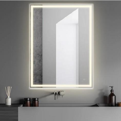 JONATHAN Y Lighting MIR100A-3648 Bathroom Wall Mirror - MSRP $224